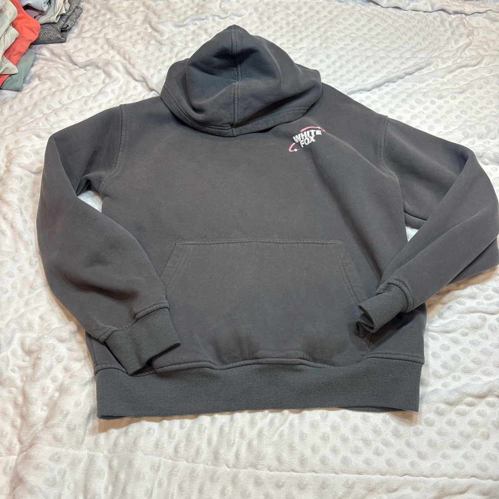 white fox hoodie